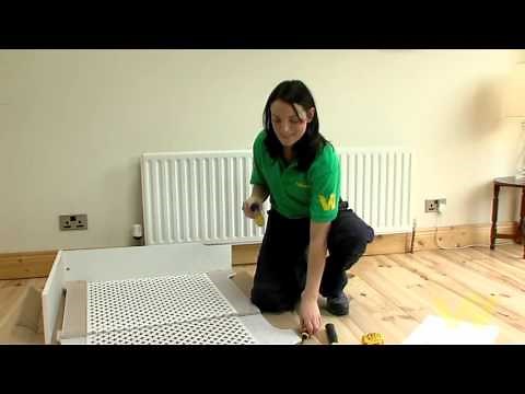 How to Install a Radiator Cabinet