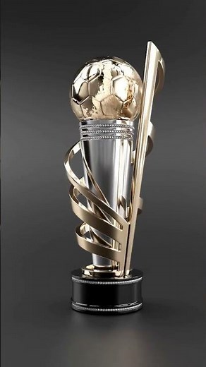 360° 3D Trophy Design | Luxurious Sports Award Render in Blender