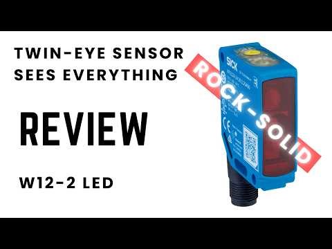 **SICK W12-2 Twin-Eye Sensor: Crushes Clear/Shiny Objects – No More False Triggers! 🔥**