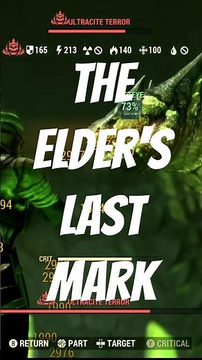 THE ELDER'S LAST MARK - The final build that ever needs to be done.