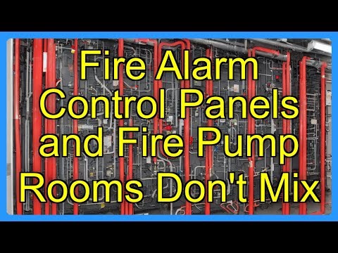 Fire Alarm Control Panels and Fire Pump Rooms Don't Mix