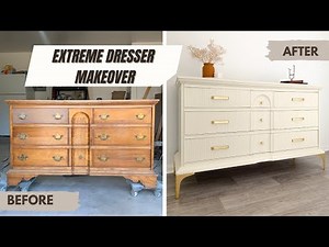 EXTREME Dresser Makeover...with SECRET INGREDIENT!