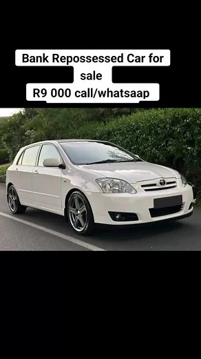 2006 Toyota Runx TRD For Sale CASH PRICE R9 000 DON'T BID BUY BEFORE AUCTION CALL/WHATSAAP 071 052 7313 • Mileage 140 000kms • Full Service History Toyota • Spare Keys • Completely Original • Aircon Works • Rust & Accident Free !! • Mechanically 100% • A TRUE Garage Queen !! • All Paperwork In Order ! Call or whatsaap 071 052 7313