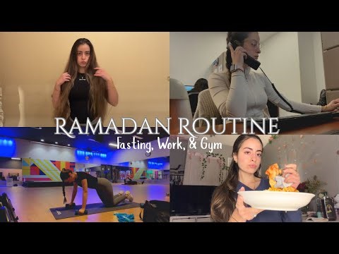 How I Balance Work, Fasting & Gym During Ramadan 🌙