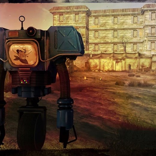 Canon Victor Ending In Fallout New Vegas - Camp Golf Scene #fallouttvshow