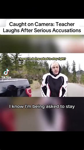 Part 2. Part 1. School counselor caught in woods with student.😳 #viral #police #creatorsearchinsights #fyp #teacher