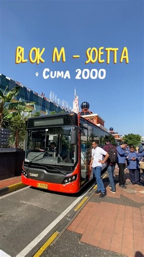 Transjakarta SH2 Rute baru Terminal Blok M ke Bandara Soekarno Hatta