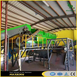 [Hot Item] Disposable Msw Treatment Management and Waste Plastic Recycling Plant