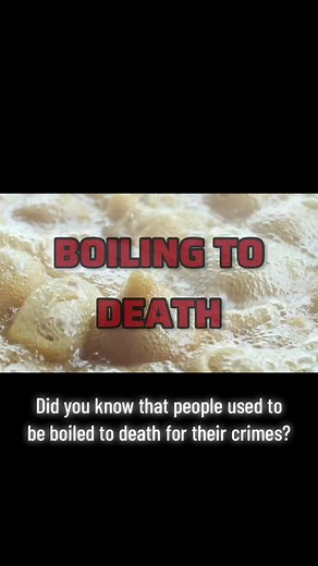Boiling to death #executionmethods #worstdeaths #crimetok #morbidscience #darkhistory