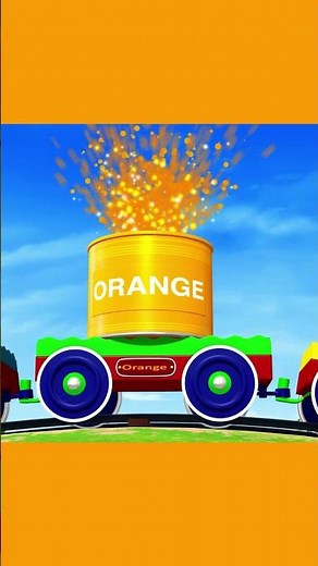 Name All the Colors of the Rainbow Train🌈🚂