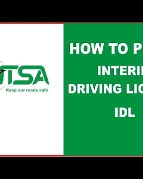 How to print Interim Driving License on Ntsa | How to for Interim Driving License