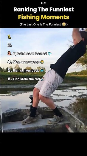 Ranking the Funniest Fishing Fails Moments 🎣😂