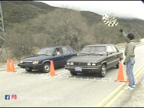 1985 Renault Alliance vs Toyota Tercel Manufacturer Laserdisc Promotional Video