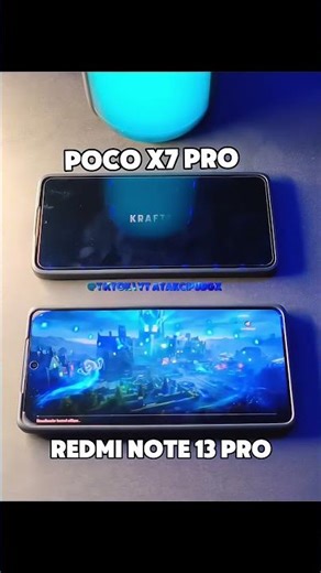 Poco x7 Pro😈 vs Redmi note 13 Pro☠️ #pocox7pro #redminote13pro #levipubg