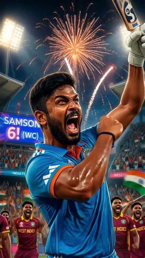 97 Runs & A Winning Six! 🔥 Sanju Samson World Cup Hero!