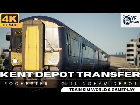 Train Sim World 6 | Kent Depot Transfer | Class 375/9 | Rochester - Gillingham (No Commentary)