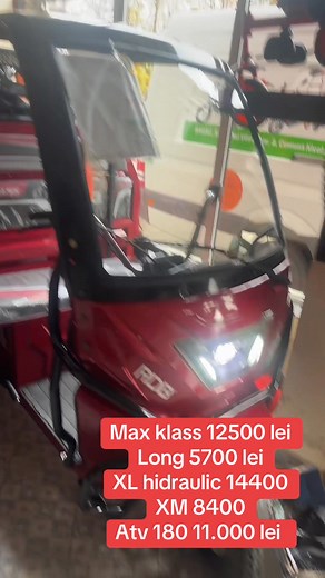 SUPER OFERTE DE BLACK FRIDAY MAX KLASS 12500 lei LONG 5700 lei XL HIDRAULIC 14400 lei XM 8400 lei ATV 180 cc- 11000 lei | Adicom Motors