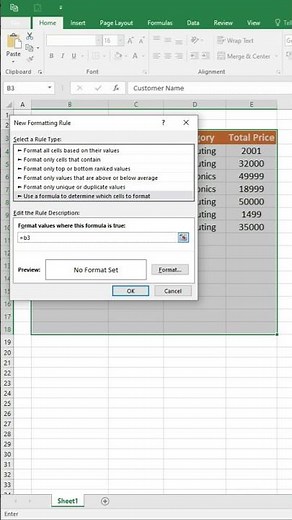 How to Set-up Auto Border in Excel #excel #exceltricks