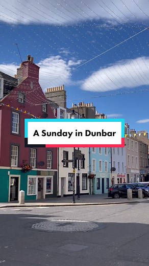 Exploring Dunbar in Scotland