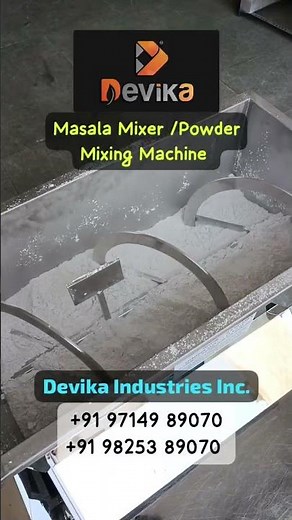 Spice Mixing Made Easy! #mechgiant #devikaindustries #masalamixer