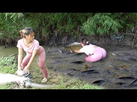 Full Video: Greatest Fishing, Young Girl's Fishing Technique on Rivers and Lakes, Catching Many Fish