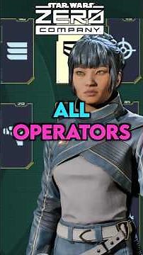All Operators In Star Wars Zero Company! | Star Wars Zero Company Specialisations Guide