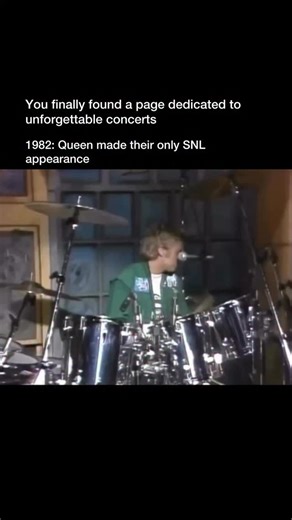 Unforgettable Concerts on Instagram: "🎤 Queen – Saturday Night Live (1982) On September 25, 1982, Queen made their one and only appearance on Saturday Night Live, delivering a high‑energy performance that has since become a piece of rock‑TV history. It was the Season 8 premiere, hosted by Chevy Chase, and marked Queen’s final U.S. television performance with Freddie Mercury. The band tore through “Crazy Little Thing Called Love” and a thunderous “Under Pressure,” showcasing Freddie’s charisma,