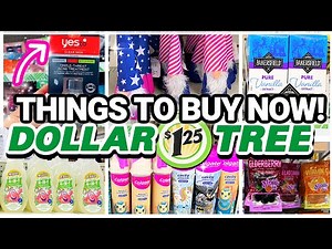 DOLLAR TREE SHOPPING! *22* Things you SHOULD BUY before they're GONE!