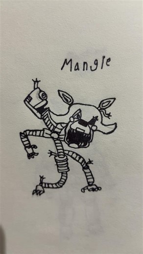 Mangle drawing #drawing #shortsfeed #drawing4kids