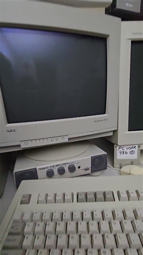 Michael on Instagram: "AMD 486DX - 40mhz 💾 . . . #asmr #90s #startup #nostalgia"