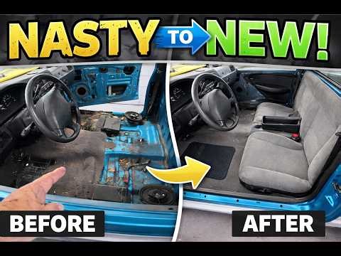 You Won’t Believe How Bad This Carpet Was… Full Replacement