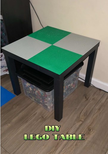DIY Lego Table for Kids: Affordable Playroom Solution