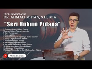 HUKUM PIDANA : EXCLUSIVE CLASS