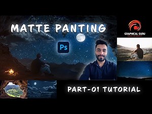How to Setup a Matte Painting Part 1 | Photoshop Tutorial | Graphical Guru