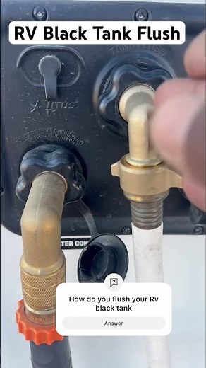 How To Flush Your RV Black Tank To Clean The Sensor’s