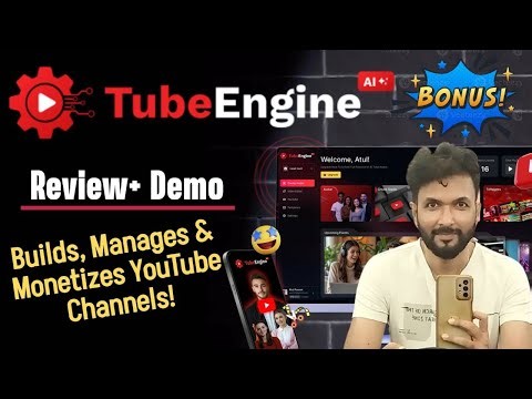 Tube Engine AI Review – Builds, Manages & Monetizes YouTube Channels!
