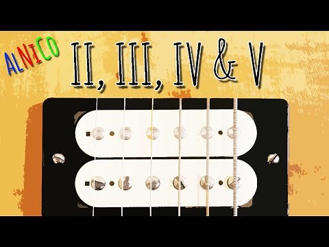 PAF Magnets: AlNiCo II, III, IV & V Compared