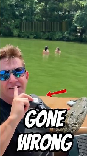 Crocodile Prank GONE WRONG!!!
