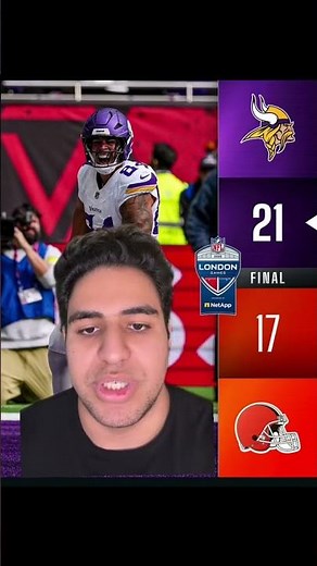 Vikings SHOCK the Browns in London!