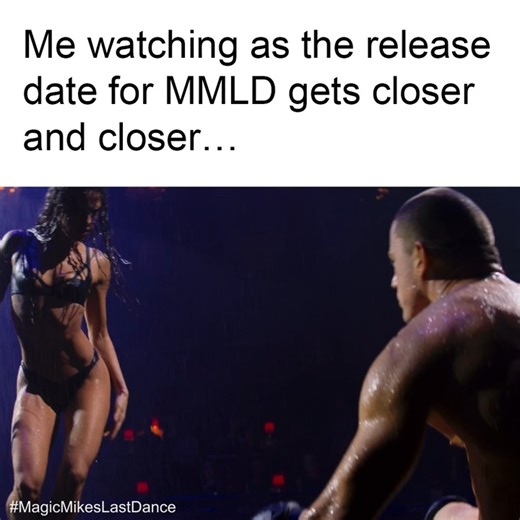 Taking it slow, makes the excitement grow ;) Get up close with #MagicMikesLastDance, ONLY IN CINEMAS IN INDIA from FEBRUARY 10, 2023. *Rated A for Adults only. @channingtatum Salma Hayek Pinault #WarnerBrosIndia #MagicMike #ChanningTatum #MakingMoves #StevenSoderbergh | Warner Bros. Pictures