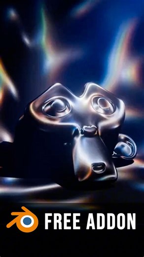 This Blender caustics Addon goes crazy 🤯 #blender3d #vfx #3danimation
