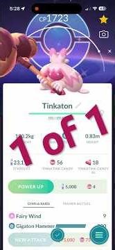 Evolving ✨ Tinkatink✨ #pokemon