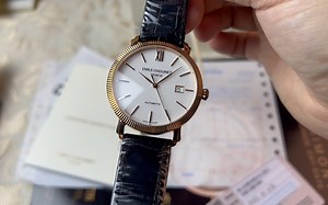 艾米龙莱蒙系列玫瑰金机械腕表