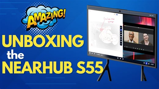 An Incredible Interactive Whiteboard – Unboxing the NearHub S55