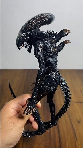 POSING NECA Alien Romulus Scorched Xenomorph 🩻 #actionfigure #posing #neca #xenomorph #alien