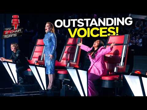 VOICES That Turned Every Chair INSTANTLY on The Voice | Top 21