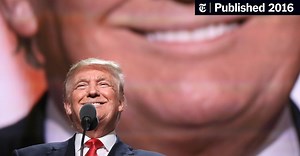 Escape His Caricature? Donald Trump Passes Up the Chance