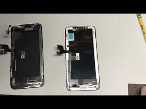 iPhone X Screen and Adhesive replacement