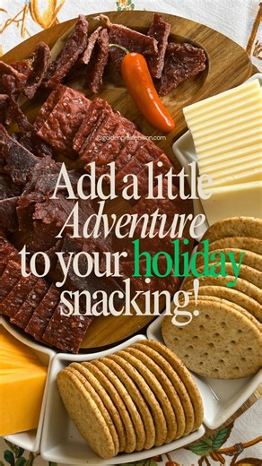 🦬 From our prairie to your plate, add a little adventure to your holiday snacking! Looking for a fun, unique addition to your holiday charcuterie board? 🧀✨ Add bison jerky for a flavorful prairie twist! We’re celebrating the season by giving away an assortment of our favorite Golden Prairie Bison jerky, perfect for snacking, gifting, or dressing up your holiday spread. 👉 How to enter: 1️⃣ Like this post 2️⃣ Follow @goldenprairiebison 3️⃣ Tag a friend who loves charcuterie or share this post! 