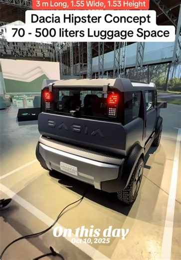 Dacia Concept Car: The Fan Design for Series Production in 2025